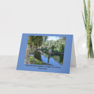 Carte Message Inspirant Jardins Vizcaya