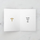 Carte Message personnel de congratulation (Intérieur)