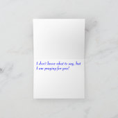 CARTE MESSAGE SIGNIFICATIF : MALADIE TERMINALE 7 (Intérieur)