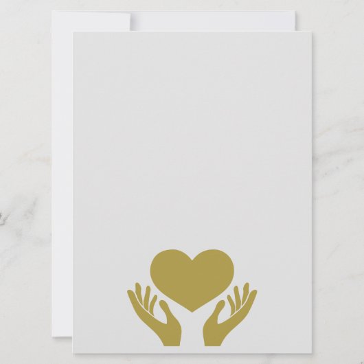 Carte Messages de condoléances (Dos)