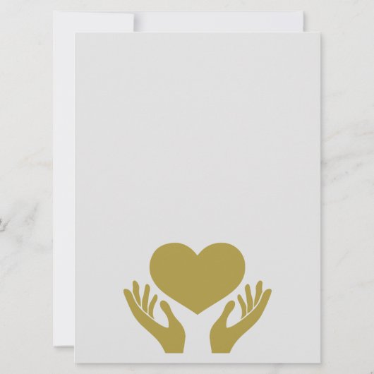 Carte Messages de condoléances (Dos)