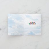 Carte Messages gonflés Jalons 21 - Anniversaire (Intérieur)