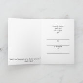 Carte Messe catholique Altar Offre (Intérieur)