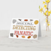 Carte Métal Détection Fanatique (Fleur jaune)