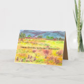 Carte Métal Détection Joyeux Anniversaire Chasse au trés (Devant)