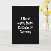 Carte Métal lourd (Fleur jaune)