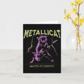 Carte Metallicat Master Of Purrpets  (Fleur jaune)