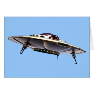 Carte métallique d'UFO