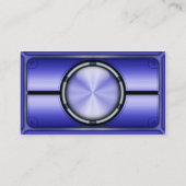 Carte métallique Hi Tech Faux Version 1 avec photo (Dos)