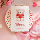 Carte Mete Beary Salutation Heureuse Sainte-Valentin