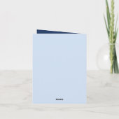 Carte Mete Graduation ajouter le message kangourou (Dos)