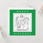 Carte Météo à l'arche de Noah. Théologique (Devant/Arrière en situation)