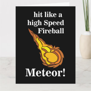 Carte Meteor Tir Star Fireball Meteor