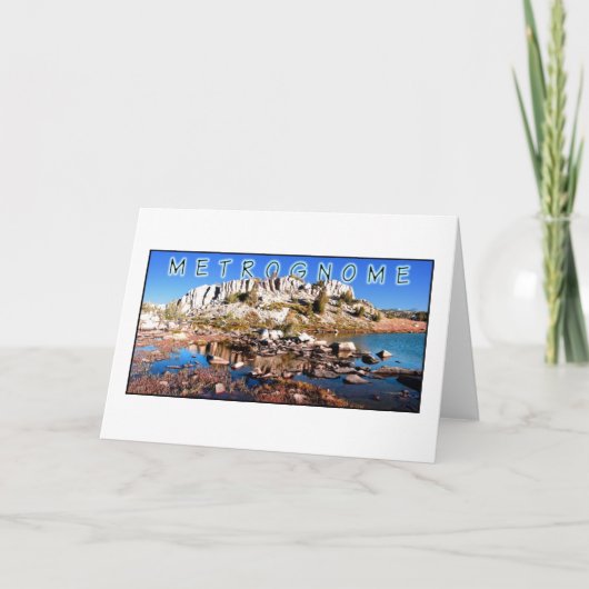 Carte Métrognomes de Greetings (Devant)