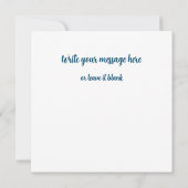 Carte Mets mon visage dans l'image, fête d'anniversaire  (Dos)