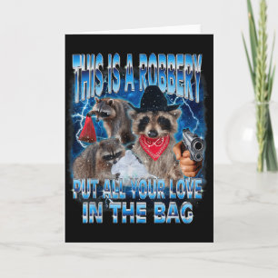Carte Mettez Tout Votre Amour Dans Le Sac Drôle De Saint