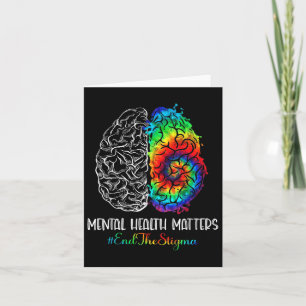 Carte Mettre fin à la stigmatisation santé mentale S Con