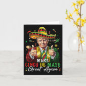 Carte Mexicain Rendre Fantastique Cinco De Mayo (Fleur jaune)