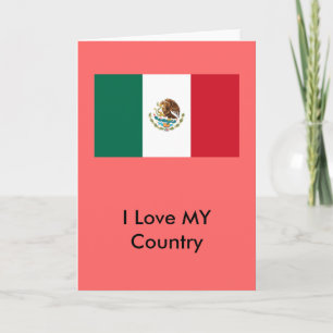 Carte Mexique Drapeau Le MUSÉE Zazzle I Love MON Pays