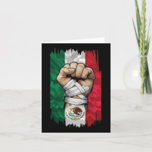 Carte Mexique Poing Force Patrimoine
