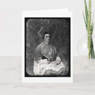 Carte Mgr Baraga Daguerreotype 1844