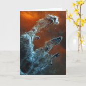 Carte Mi-Infrarouge Les Piliers De La Création. (Fleur jaune)