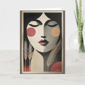 Carte Mi-siècle Méditation Art Moderne (Devant)