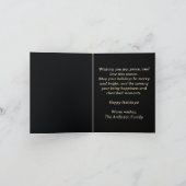 Carte Mi-siècle Noël (Intérieur)