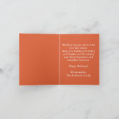 Carte Mi-siècle Noël (Intérieur)