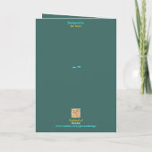 Carte Miaulement de chat (Dos)