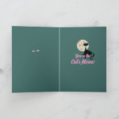 Carte Miaulement de chat (Intérieur)