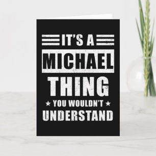Carte Michael Gift