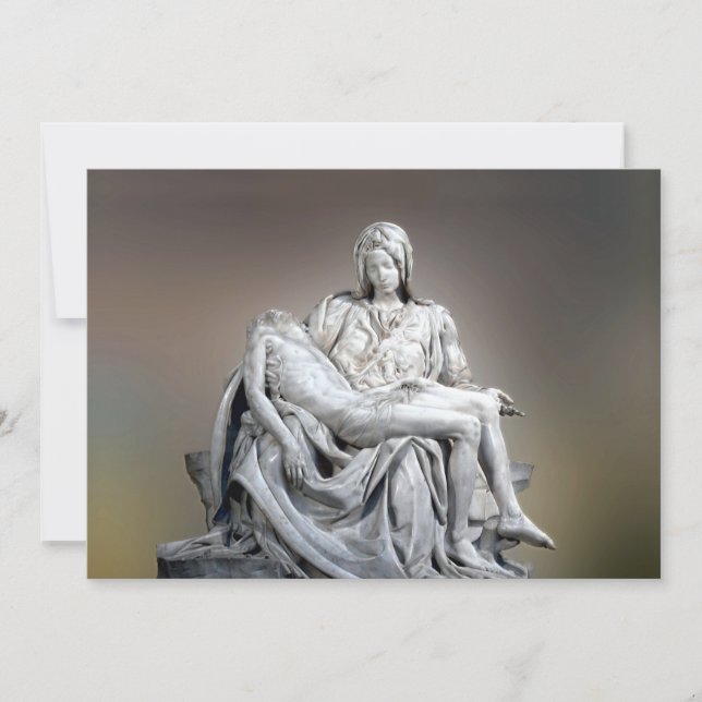 Carte Michelangelo - La Pieta (Devant)