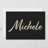 Carte Michele White Gold (Devant)