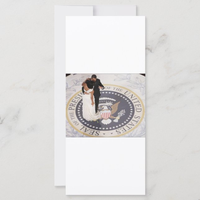 Carte Michelle et Barack Obama (Devant)