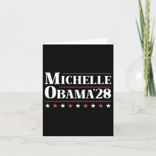 Carte Michelle Obama pour le président 2028