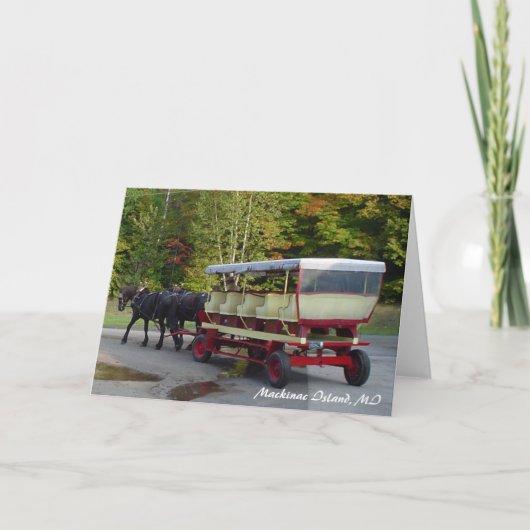 Carte michigan_trip 024, île de Mackinac, MI (Devant)