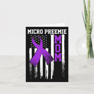 Carte Micro Prématuré Nicu Nouvelle Maman Naissance Prém