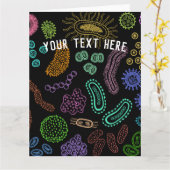 Carte Microbes (Fleur jaune)