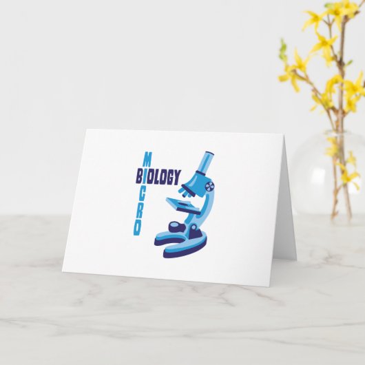 Carte Microbiologie (Fleur jaune)