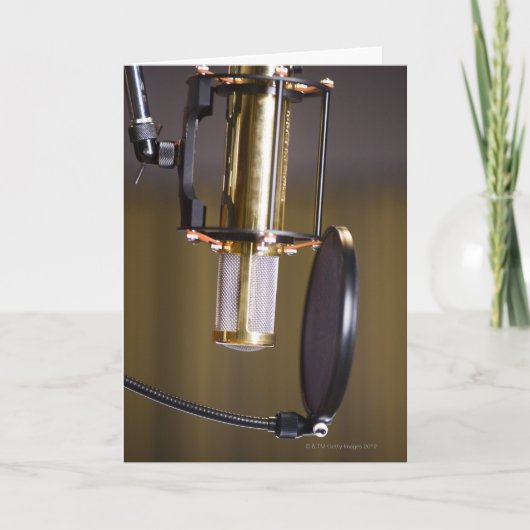 Carte Microphone dans Studio (Devant)