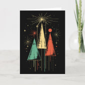 Carte Mid Century Modern Christmas (Devant)