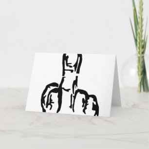 Carte Middle Finger