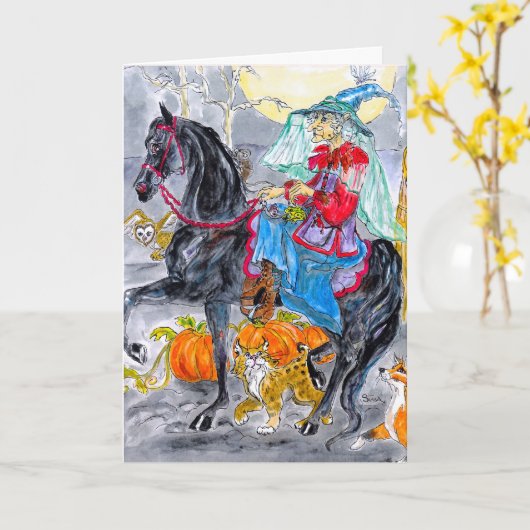 Carte Midnight (Fleur jaune)