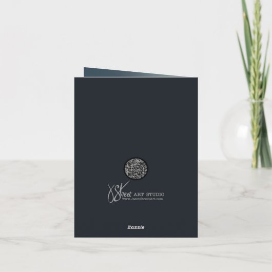 Carte Midnight Christmas Magic (Dos)