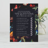 Carte Midnight Garden Ten Questions Mariage Jeu (Debout devant)