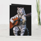 Carte Midnight Tiger Melody – Elegant Card (Dos)
