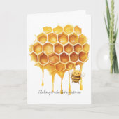 Carte Miel à une abeille (Devant)