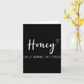 Carte Miel comme une grand-mère seulement plus cool pour (Fleur jaune)