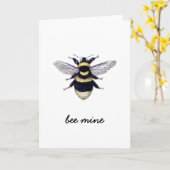 Carte Mienne abeille (Fleur jaune)